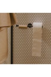 Cosmic Double Toilet Roll Holder, Chrome, Hidden fixings, Start Collection in Grey - thumbnail 5