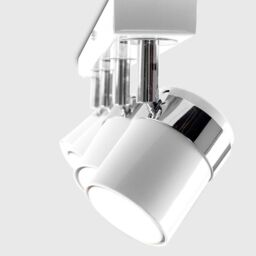 ValueLights Rosie Spotlight 4 Way White Ceiling Bar Spotlight - thumbnail 4