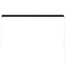 Berkfield Home Retractable Awning 250x150 cm Anthracite in Black - thumbnail 5