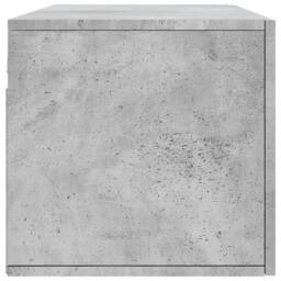 Berkfield Home Wall Cabinet Concrete Grey 100x36.5x35 cm Engineered Wood - thumbnail 7
