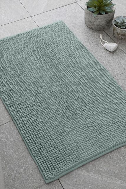 Catherine Lansfield 'Bobble' Bath Mat in Green - image 1
