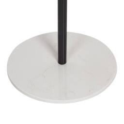 Wyld and Coco Black Marble Base Coat Stand Freestanding Industrial Jacket Rack - thumbnail 6