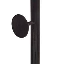 Wyld and Coco Black Marble Base Coat Stand Freestanding Industrial Jacket Rack - thumbnail 5