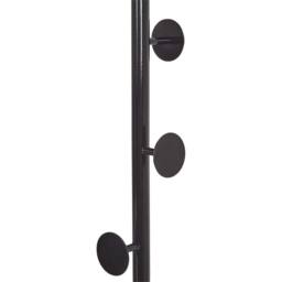 Wyld and Coco Black Marble Base Coat Stand Freestanding Industrial Jacket Rack - thumbnail 3