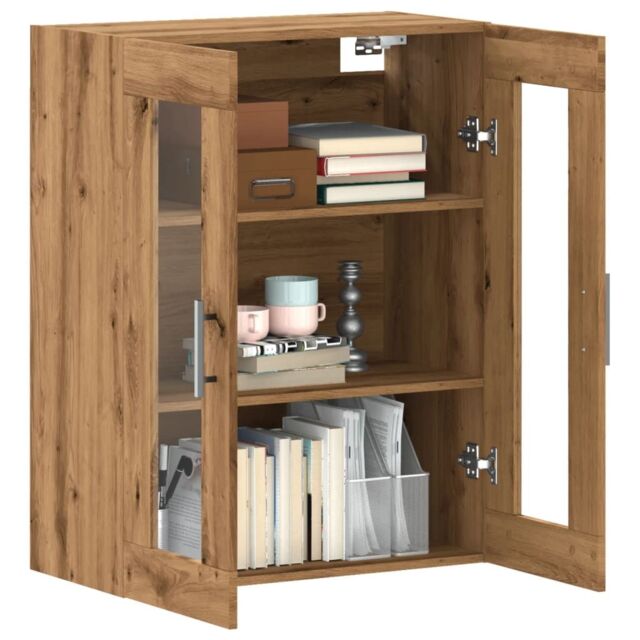 Berkfield Home Sideboard Artisan Oak 69.5x34x90 cm Engineered Wood in Brown - image 1