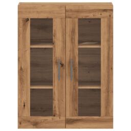 Berkfield Home Sideboard Artisan Oak 69.5x34x90 cm Engineered Wood in Brown - thumbnail 4