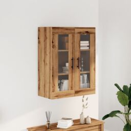 Berkfield Home Sideboard Artisan Oak 69.5x34x90 cm Engineered Wood in Brown - thumbnail 3