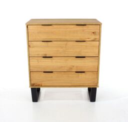Core Products Texas 4 Drawer Chest in Light Brown - thumbnail 3
