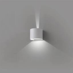 Netlighting Sunset LED Outdoor Wall Light White IP54 - thumbnail 2