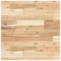 Berkfield Home Table Top Square 60x60x4 cm Solid Wood Acacia in Brown - Size: 60 x 60 x 4 cm - thumbnail 2
