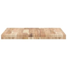 Berkfield Home Table Top Square 60x60x4 cm Solid Wood Acacia in Brown - Size: 60 x 60 x 4 cm - thumbnail 6