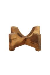 KDMD Wooden Stand for Gold Pot 7cm 3 Pack in Brown - thumbnail 2