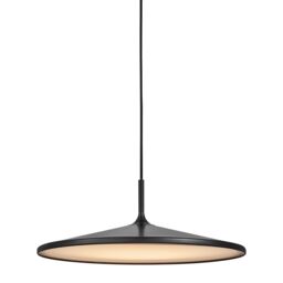 Nordlux Modern Indoor Pendant Light Black Metal Sensor Intergrated LED Solar 3-Level Dimming - Mains Powered, IP20 - thumbnail 1