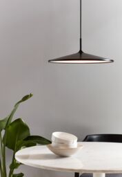 Nordlux Modern Indoor Pendant Light Black Metal Sensor Intergrated LED Solar 3-Level Dimming - Mains Powered, IP20 - thumbnail 4