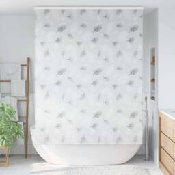 Berkfield Home Shower Roller Blind with Cassette 160x240 cm Fabric Width 156 cm in Grey - thumbnail 3