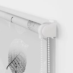 Berkfield Home Shower Roller Blind with Cassette 160x240 cm Fabric Width 156 cm in Grey - thumbnail 8