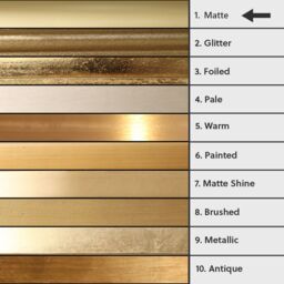 Melody Maison Large Ornate Gold Wall/Floor Mirror 76cm X 176cm in Metallic Gold - Size: 76 cm X 176 cm - thumbnail 6