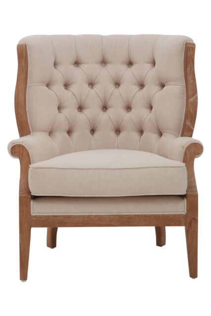 Orsina Cabra Cream Chair - image 1