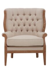 Orsina Cabra Cream Chair