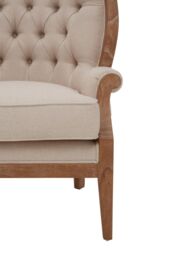 Orsina Cabra Cream Chair - thumbnail 5