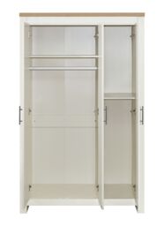 Birlea Highgate 3 Door Wardrobe Cream & Oak - thumbnail 5