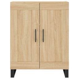 Berkfield Home Highboard Sonoma Oak 69.5x34x180 cm Engineered Wood in Light Oak - thumbnail 8