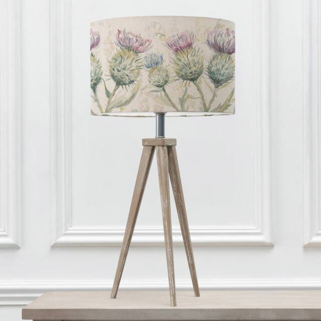 Voyage Maison Aratus Table Lamp With Thistle Glen Eva Lampshade in Beige - image 1