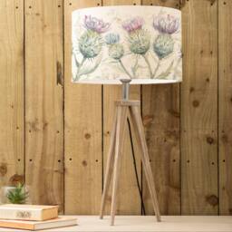 Voyage Maison Aratus Table Lamp With Thistle Glen Eva Lampshade in Beige - thumbnail 2
