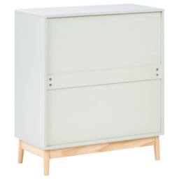 Wyld and Coco Changing Table Dresser Light Green MDF with Drawers - thumbnail 6