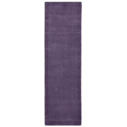 The Rug Shop UK Handmade Luxurious Modern Plain Wool Easy To Clean Area Rug in Purple - Size: 200 cm x 290 cm - thumbnail 7