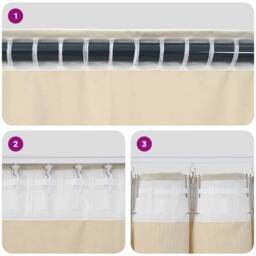 Berkfield Home Blackout Curtains with Top Tape 2 pcs Dark Blue Velvet - thumbnail 7