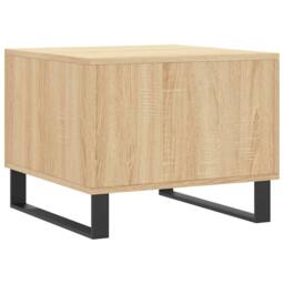Berkfield Home Coffee Tables 2 pcs Sonoma Oak 50x50x40 cm Engineered Wood in Brown - Size: 50 x 50 x 40 cm - thumbnail 9