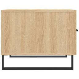 Berkfield Home Coffee Tables 2 pcs Sonoma Oak 50x50x40 cm Engineered Wood in Brown - Size: 50 x 50 x 40 cm - thumbnail 8
