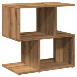 Berkfield Home Bedside Cabinets 2 pcs Artisan Oak 50x30x51.5 cm Engineered Wood in Brown - thumbnail 4