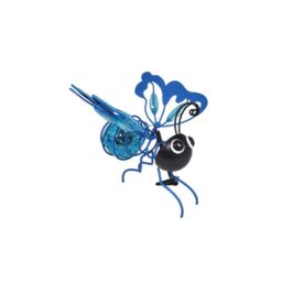 Leaper Garden Decoration Hanging Luminous Simulation Insect Ornament in Blue