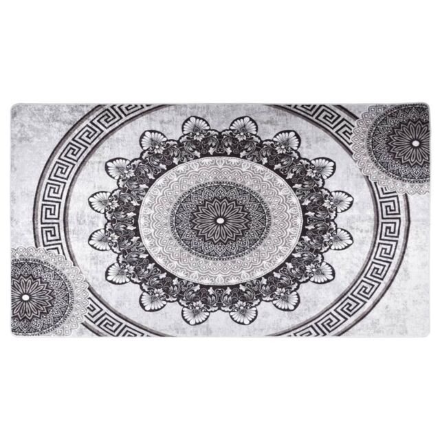 Berkfield Home Rug Washable 190x300 cm Multicolour Anti Slip - Size: 100 cm diameter - image 1