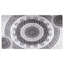 Berkfield Home Rug Washable 190x300 cm Multicolour Anti Slip - Size: 100 cm diameter - thumbnail 1
