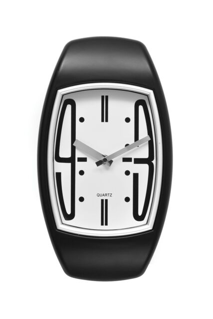 Orsina Maison by Premier Wrist Watch Shaped Plastic Wall Clock in Black - image 1