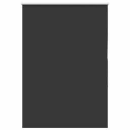 Berkfield Home Roller Blind Blackout Black 90x150 cm Fabric Width 85.7 cm Polyester - thumbnail 1