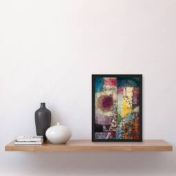 Artery8 Paul Klee Framed Wall Art Print Untitled Modern Abstract Painting - Size: A3 - thumbnail 2