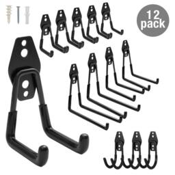 Kelvenix black 12PCS Heavy Duty Steel Garage Storage - Size: 10000mm x 520mm - thumbnail 4