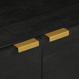 Berkfield Home Coffee Table Black 80x50x40 cm Engineered Wood - Size: 80 x 50 x 40 cm - thumbnail 7