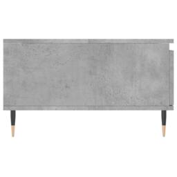 Berkfield Home Coffee Table Concrete Grey 90x60x35 cm Engineered Wood - Size: 90 x 60 x 35 cm - thumbnail 7