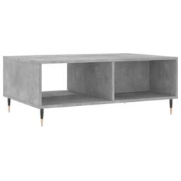 Berkfield Home Coffee Table Concrete Grey 90x60x35 cm Engineered Wood - Size: 90 x 60 x 35 cm - thumbnail 8