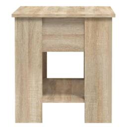 Berkfield Home Modern Coffee Table Sonoma Oak 101x49x52 cm Engineered Wood in Light Tan - Size: 101 x 49 x 52 cm - thumbnail 5