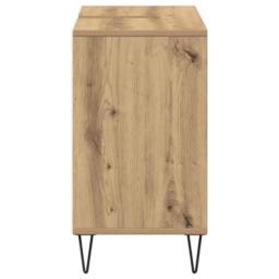 Berkfield Home Give Bathroom Vanity Unit Artisan Oak Engineered Wood Medium in Brown - thumbnail 7