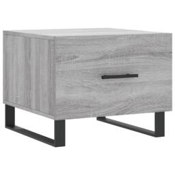 Berkfield Home Decorative Coffee Tables 2 pcs Grey Sonoma 50x50x40 cm Engineered Wood - Size: 50 x 50 x 40 cm - thumbnail 5