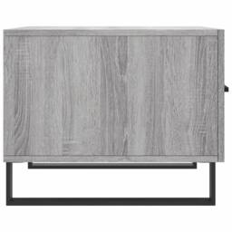 Berkfield Home Decorative Coffee Tables 2 pcs Grey Sonoma 50x50x40 cm Engineered Wood - Size: 50 x 50 x 40 cm - thumbnail 8