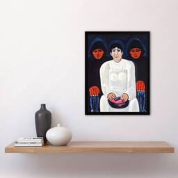 Artery8 The Lost Felice Oil Painting Marsden Hartley Framed Wall Art Print - Size: A4 - thumbnail 2