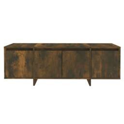 Berkfield Home TV Cabinet Smoked Oak 120x30x40.5 cm Engineered Wood in Brown - thumbnail 6